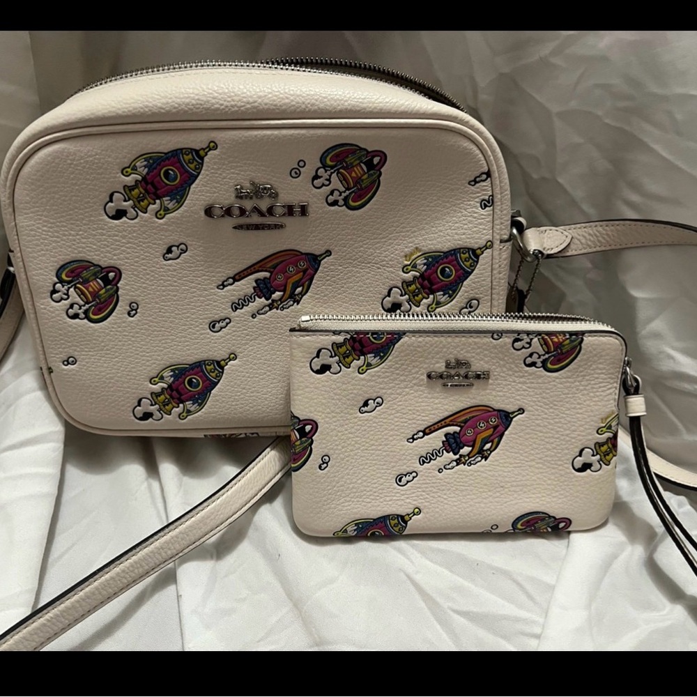 Coach Cosmic Purse and Wallet Set